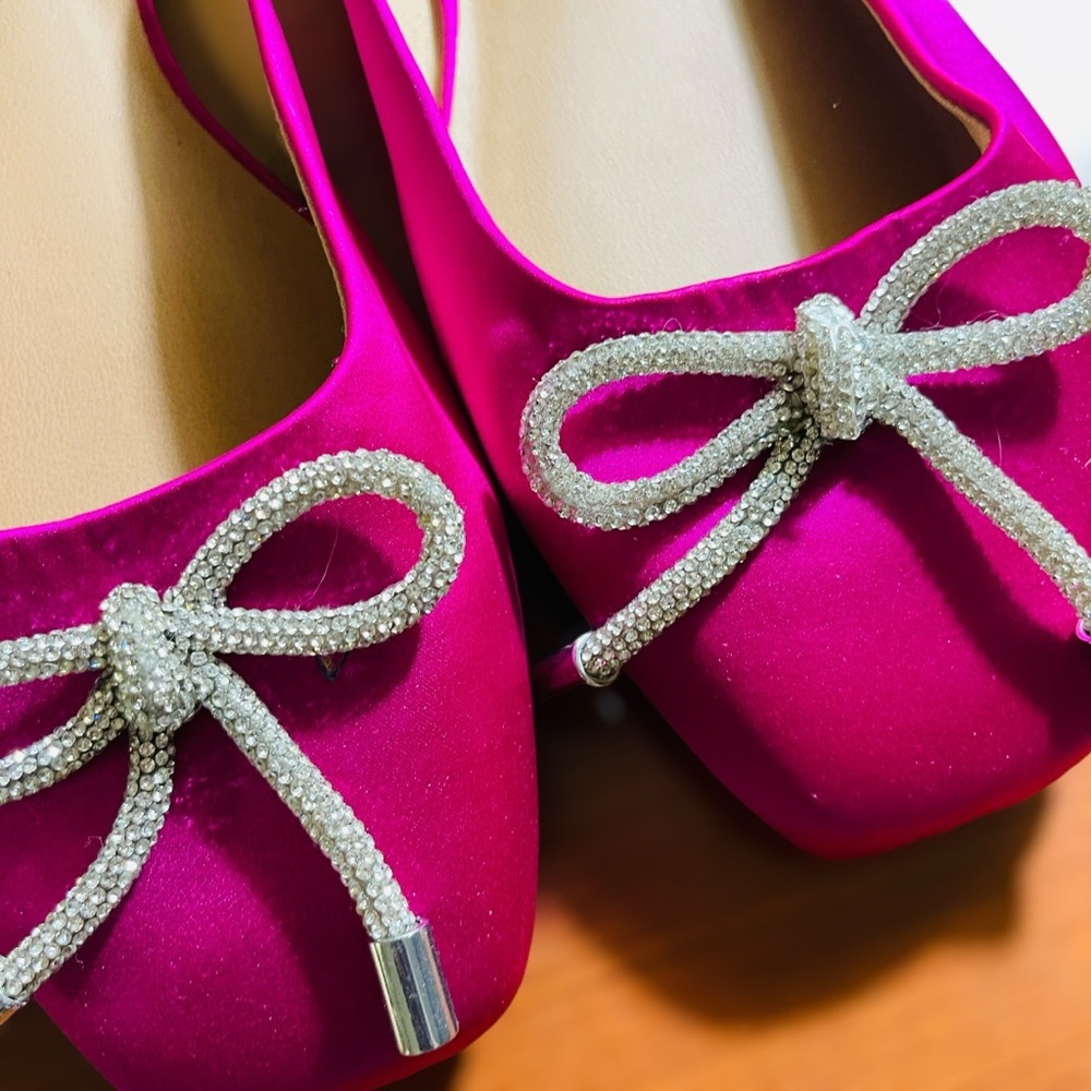 TORRID Fuschia Flats/Mules • Size 13WW • Women - Picture 2 of 10